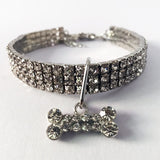 Bling Rhinestone Dog Collar Crystal Puppy